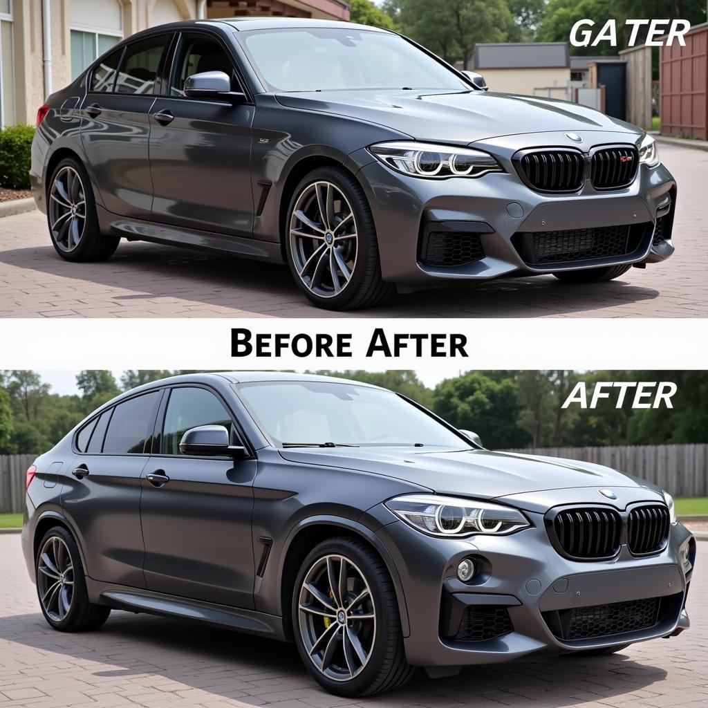 Car Detailing Uplift Before and After Transformation