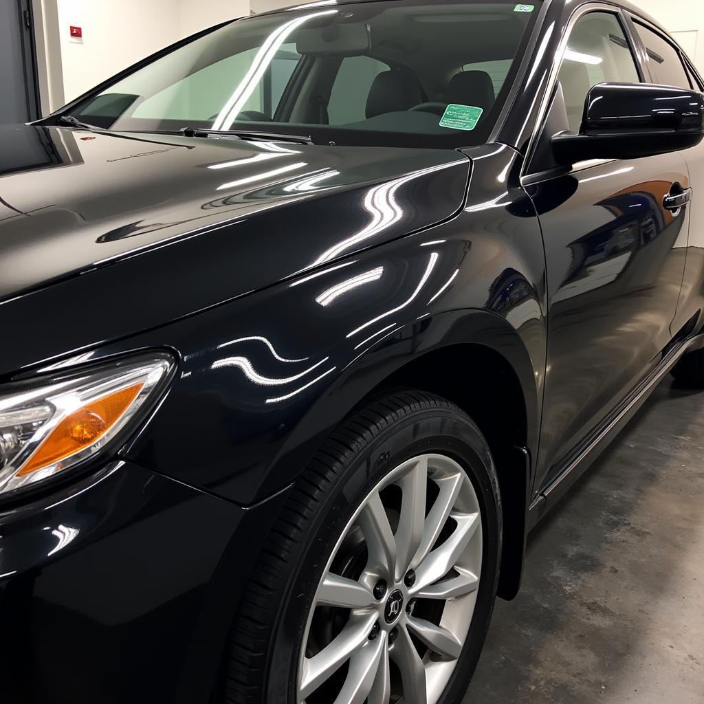 A Sparkling Clean Car After Detailing in Vancouver