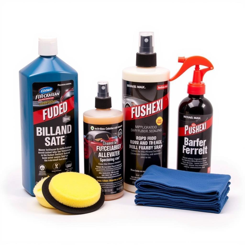 Essential Products for Achieving a Car Detailing Velvet Finish