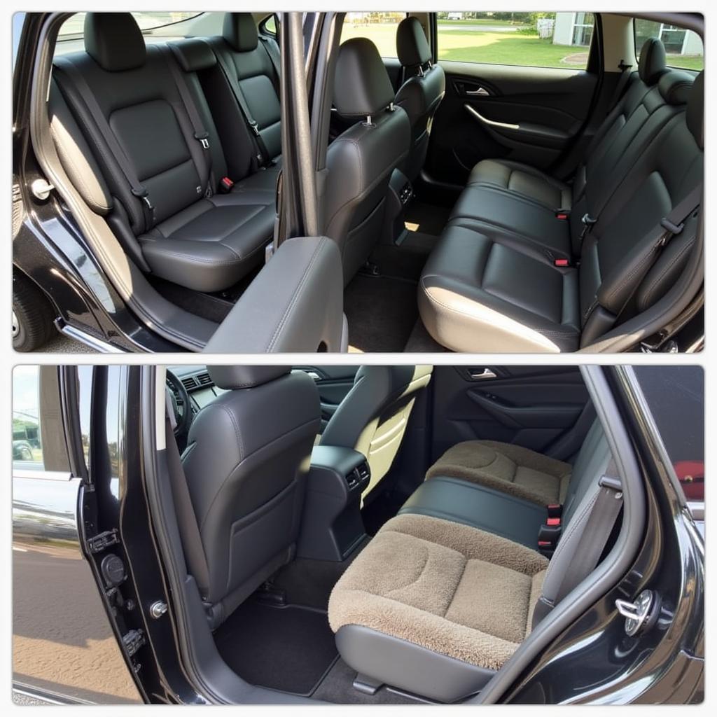 Interior car cleaning and detailing in Watertown MA