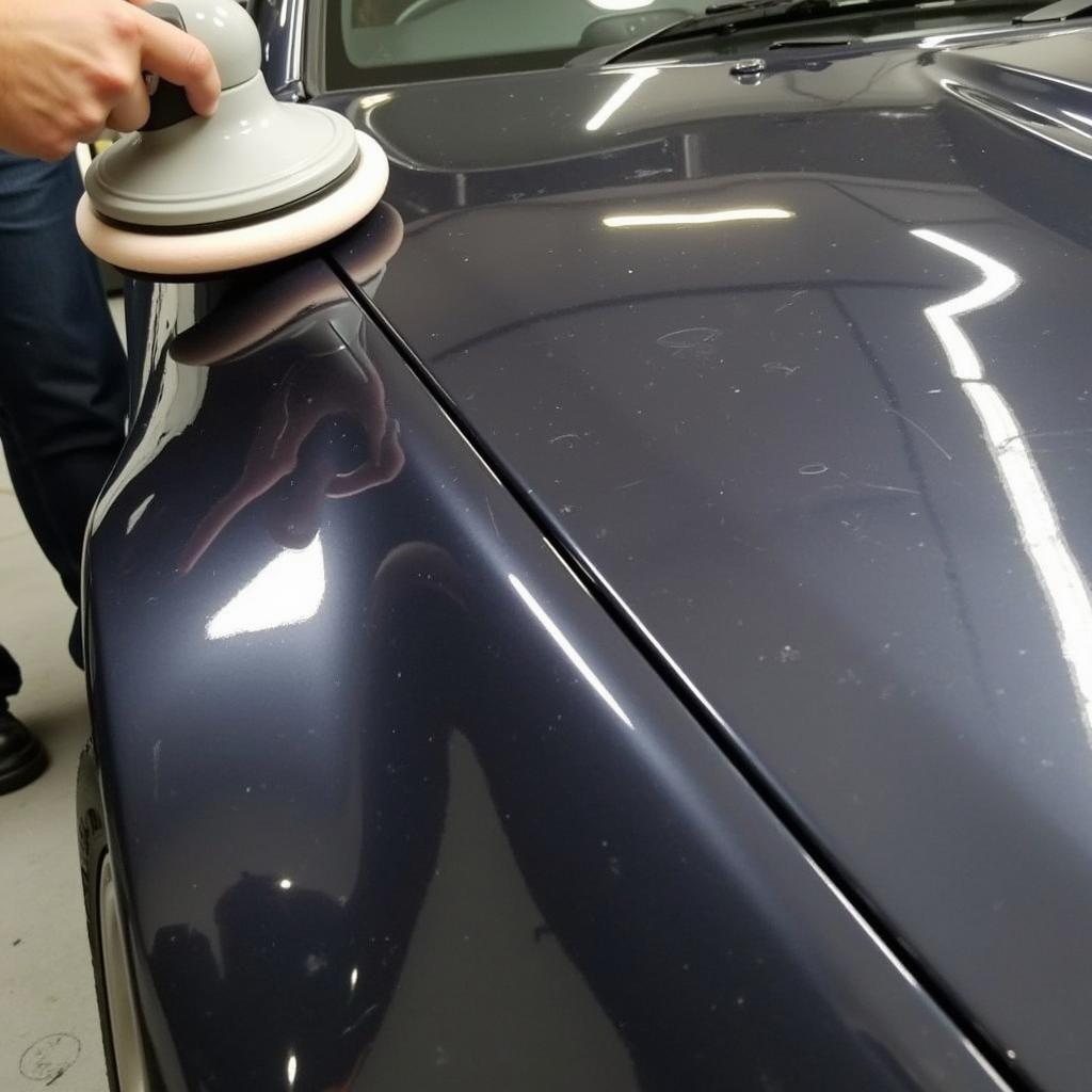 Paint correction process in West Berkshire