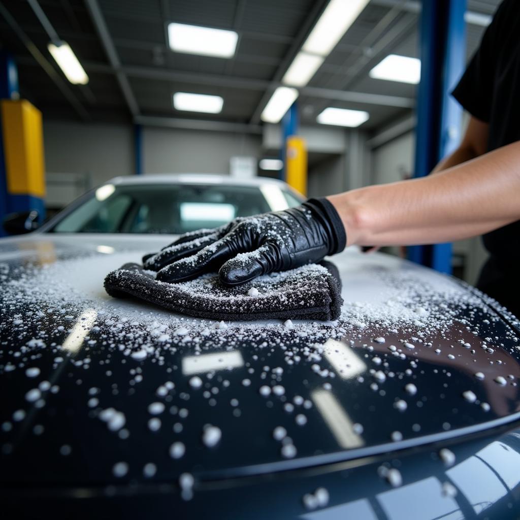 Exterior car wash in Whitehaven