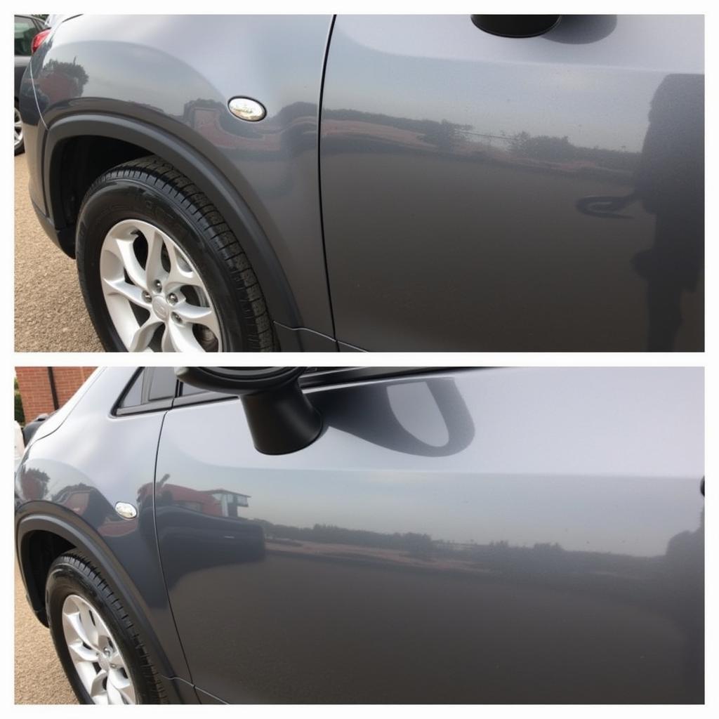 Paint correction process in Whitehaven