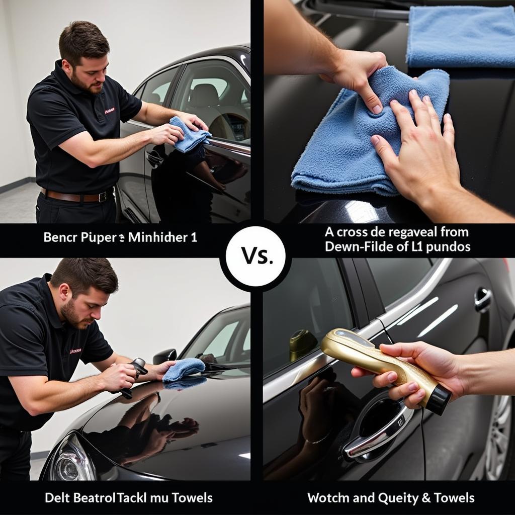 Car Detailing with Dedona Microfiber