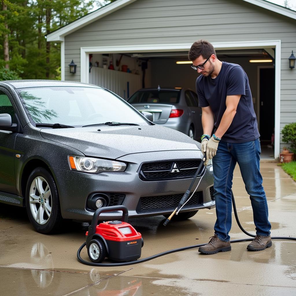 Car Detailing with a Pressure Washer