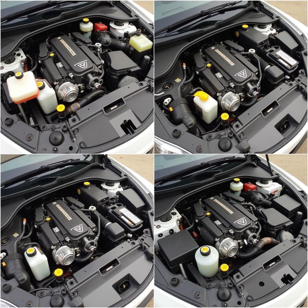 Car Engine Detailing Process