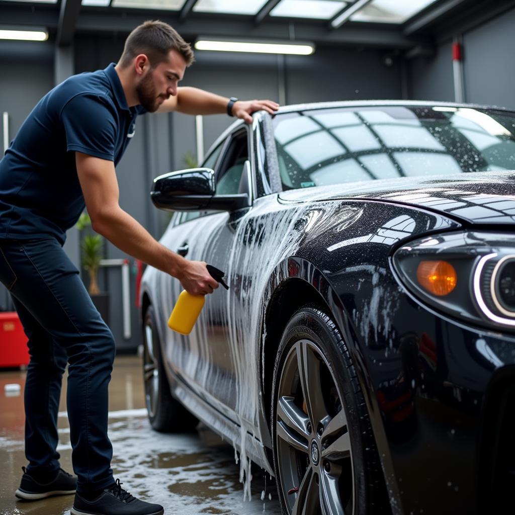 Car Wash Process in LA