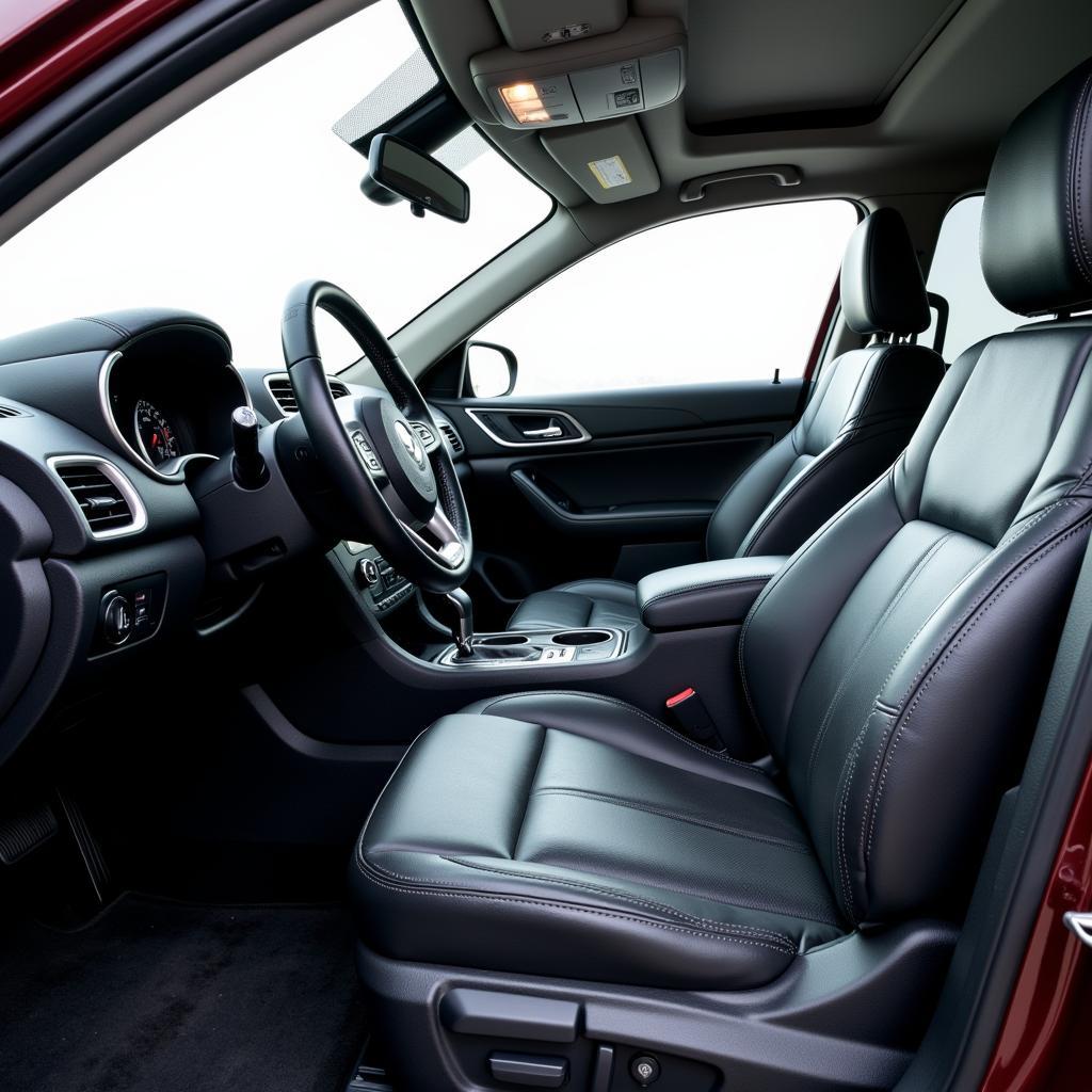 Car Interior After Detailing