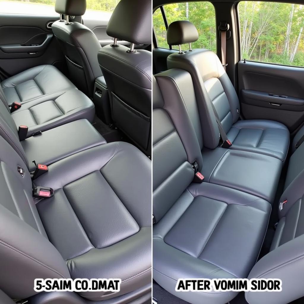 Car Interior After Detailing