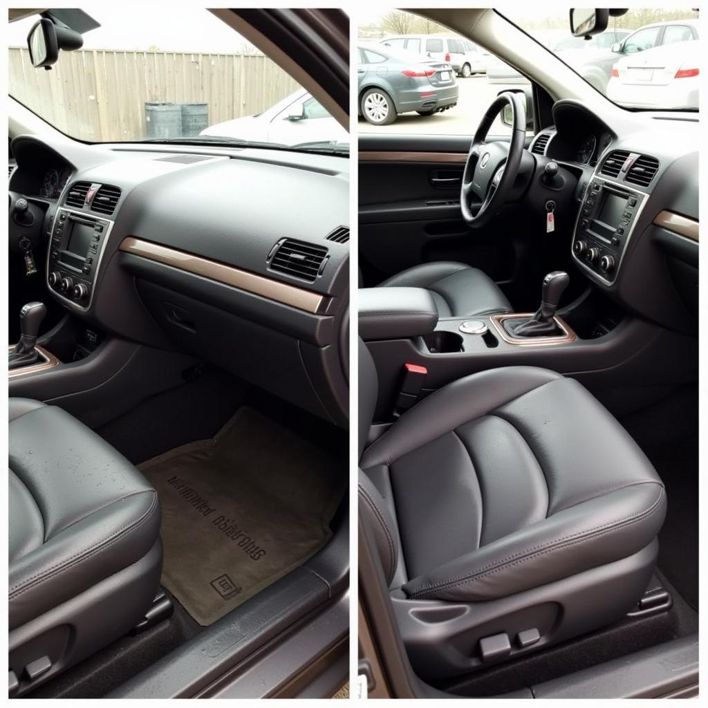 Car Interior Before and After Detailing: A Transformation