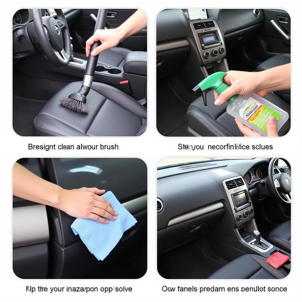 Car Interior Cleaning Process in Detail