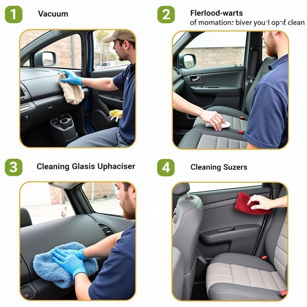 Step-by-Step Car Interior Cleaning Process