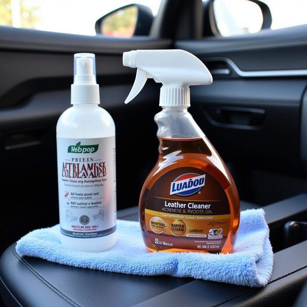 Car Interior Cleaning Solutions: All-Purpose Cleaner and Leather Cleaner