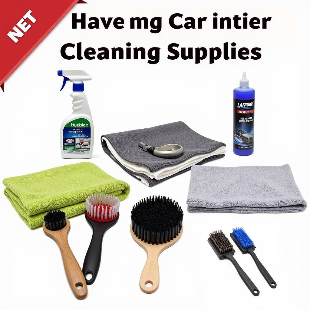 Essential Car Interior Cleaning Supplies