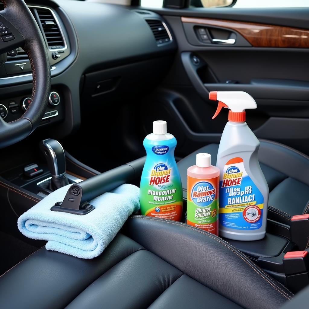 Car Interior Cleaning Supplies