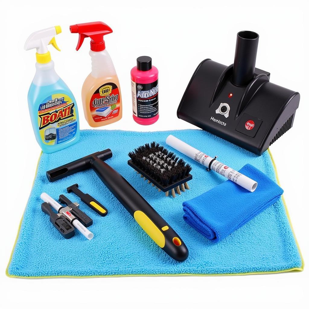 Car Interior Deep Cleaning Tools