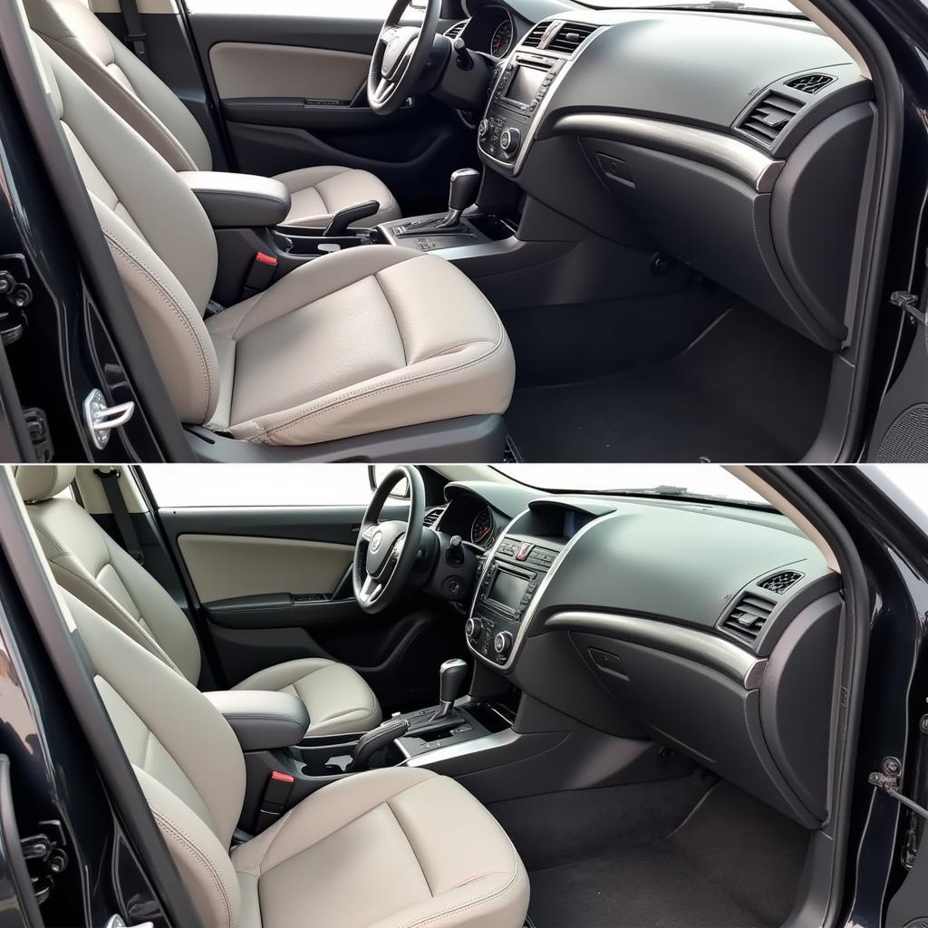 Transformative Results of Professional Car Interior Detailing