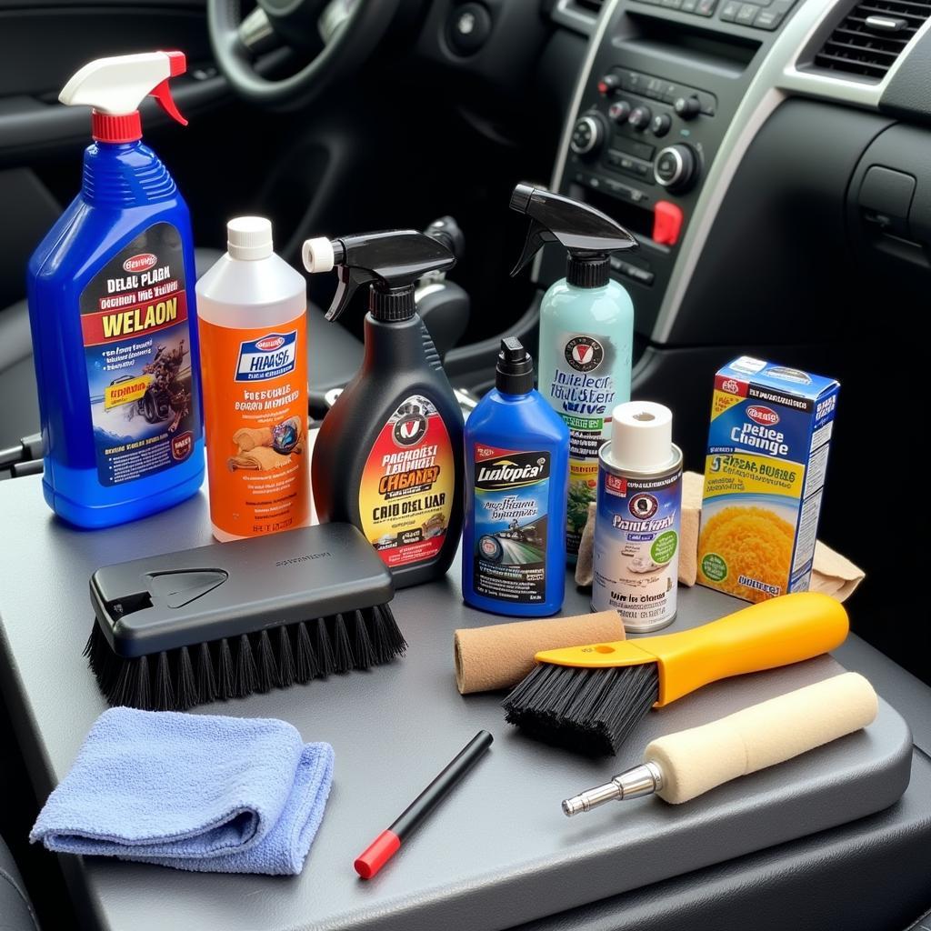 Professional Car Interior Detailing Cleaning Products