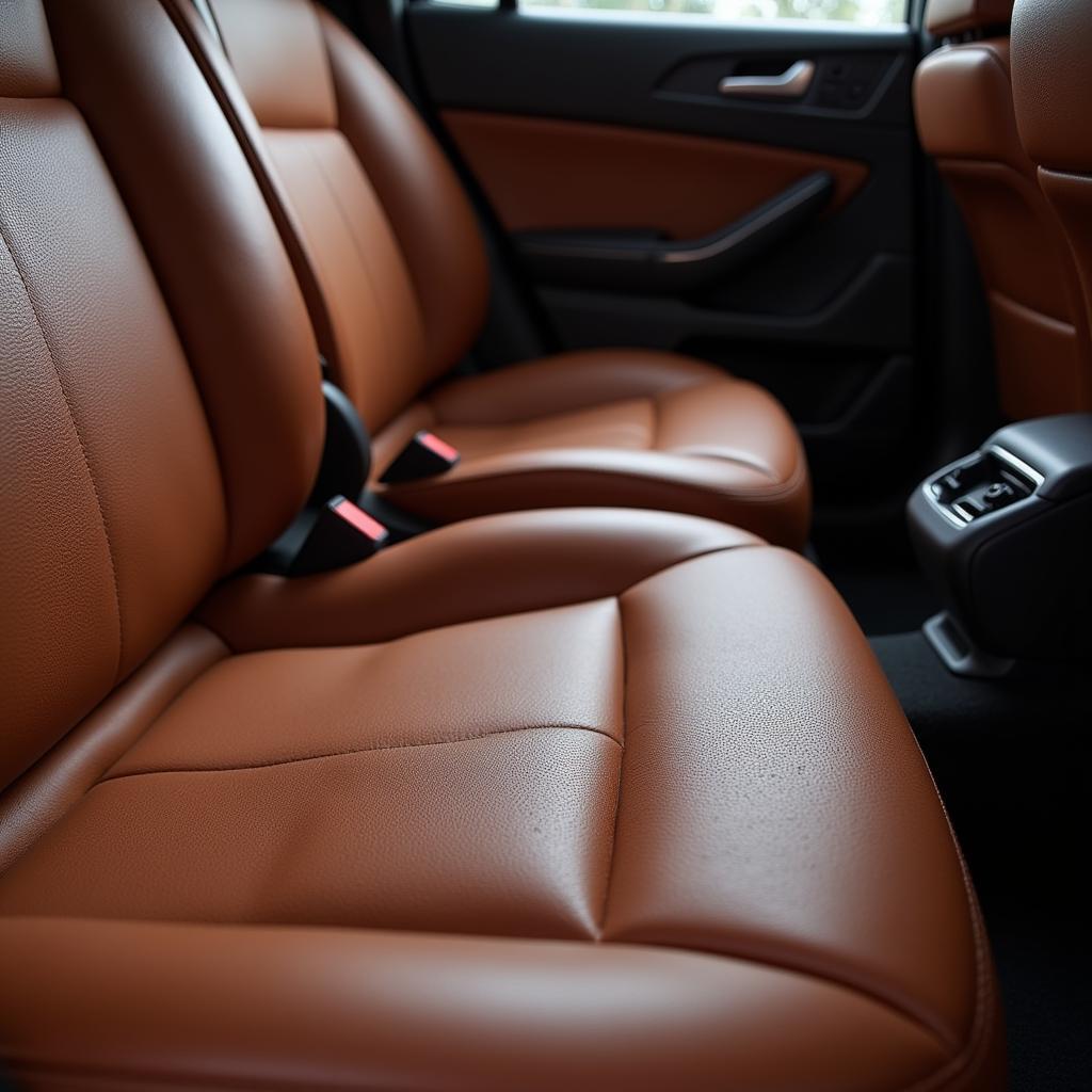 Clean Leather Seats after Car Detailing