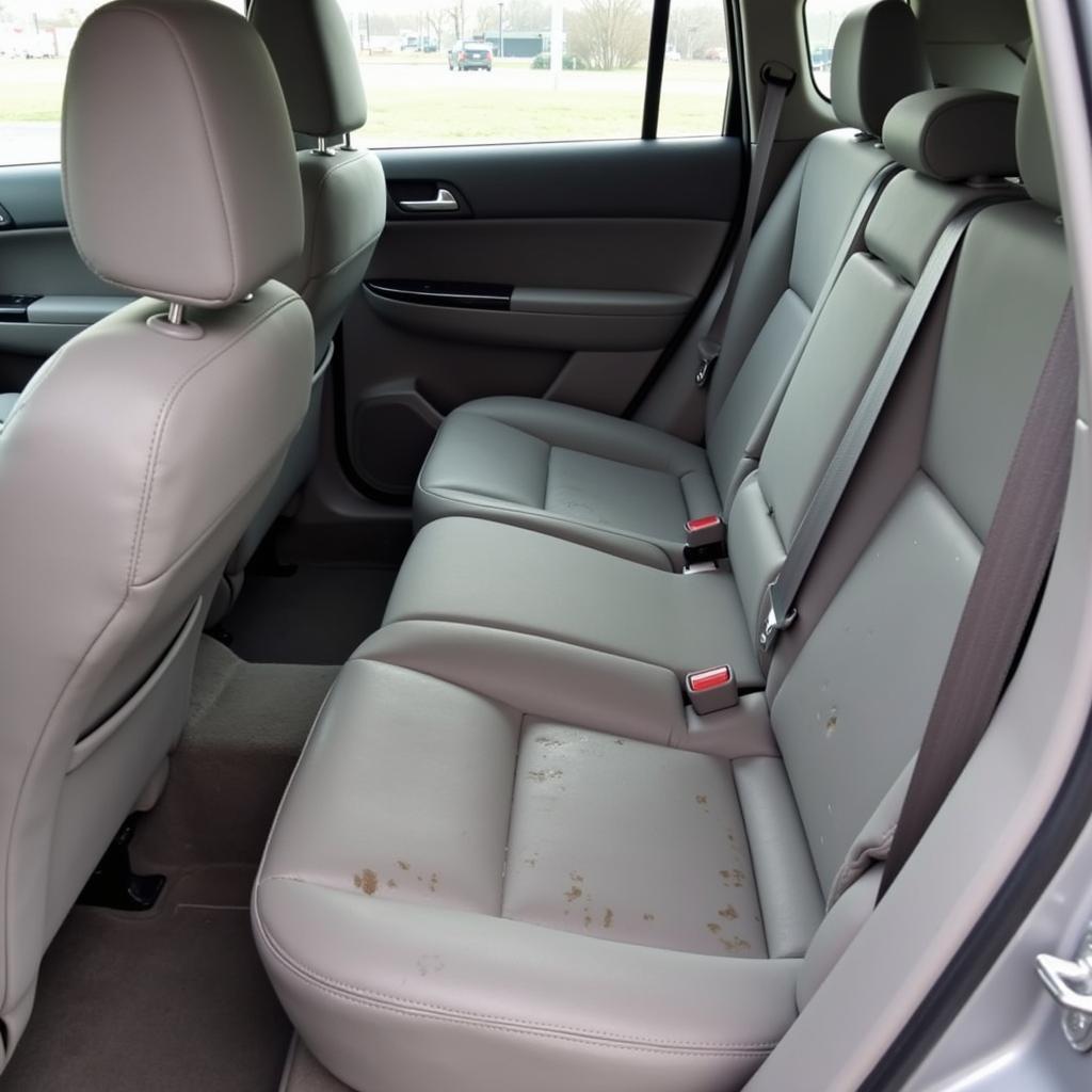 Car Interior Detailing Needed: Dirty Seats