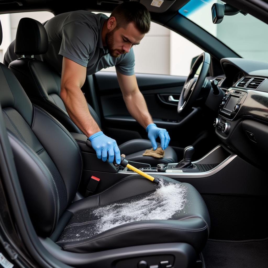 Professional car interior detailing in Perth