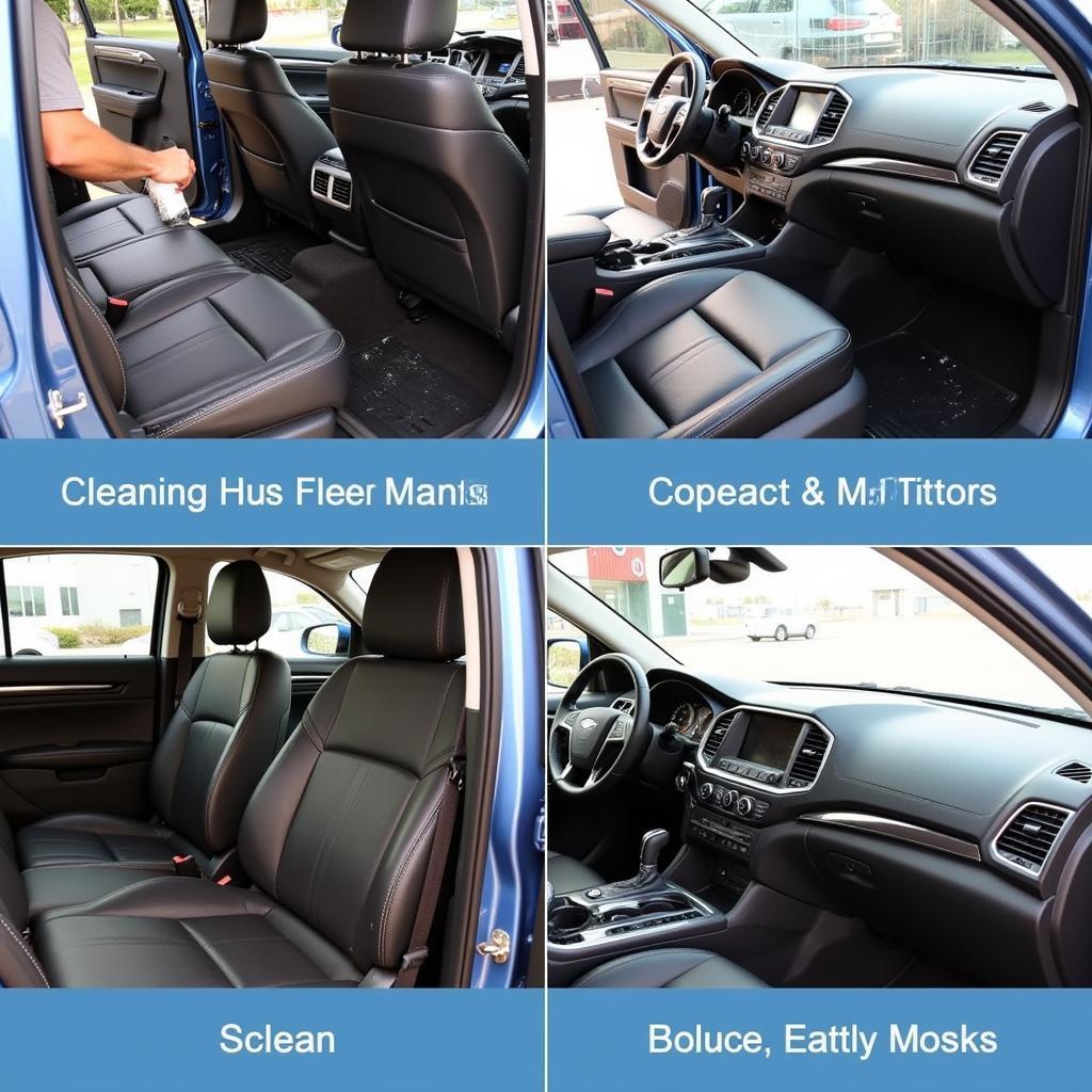 Car Interior Detailing Process