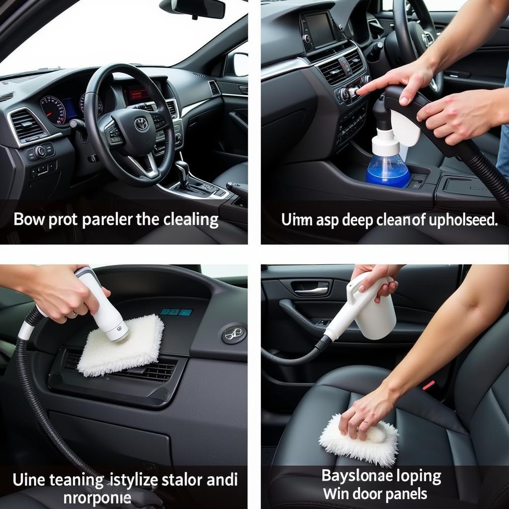 Car Interior Detailing Process