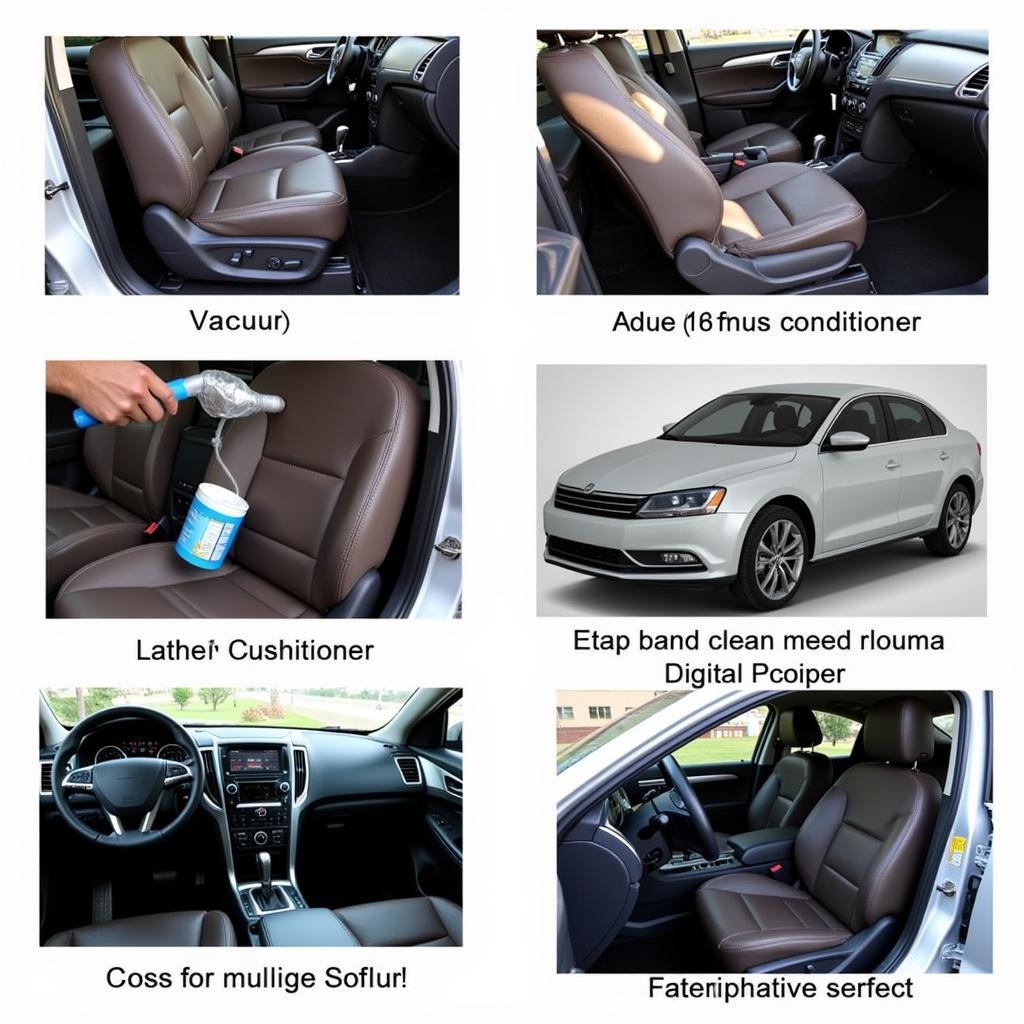 Car Interior Detailing Process