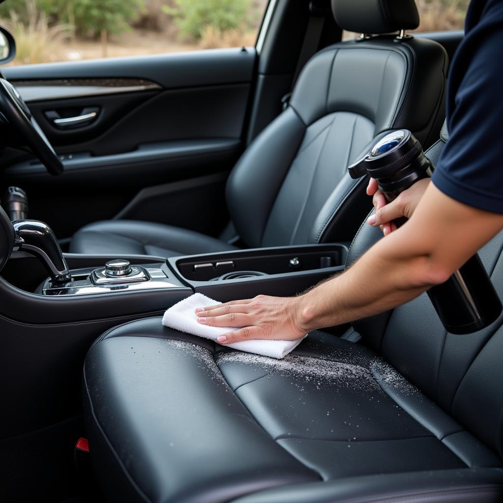 Car Interior Detailing Process