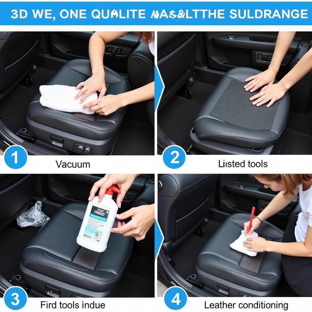 Car Interior Detailing Process