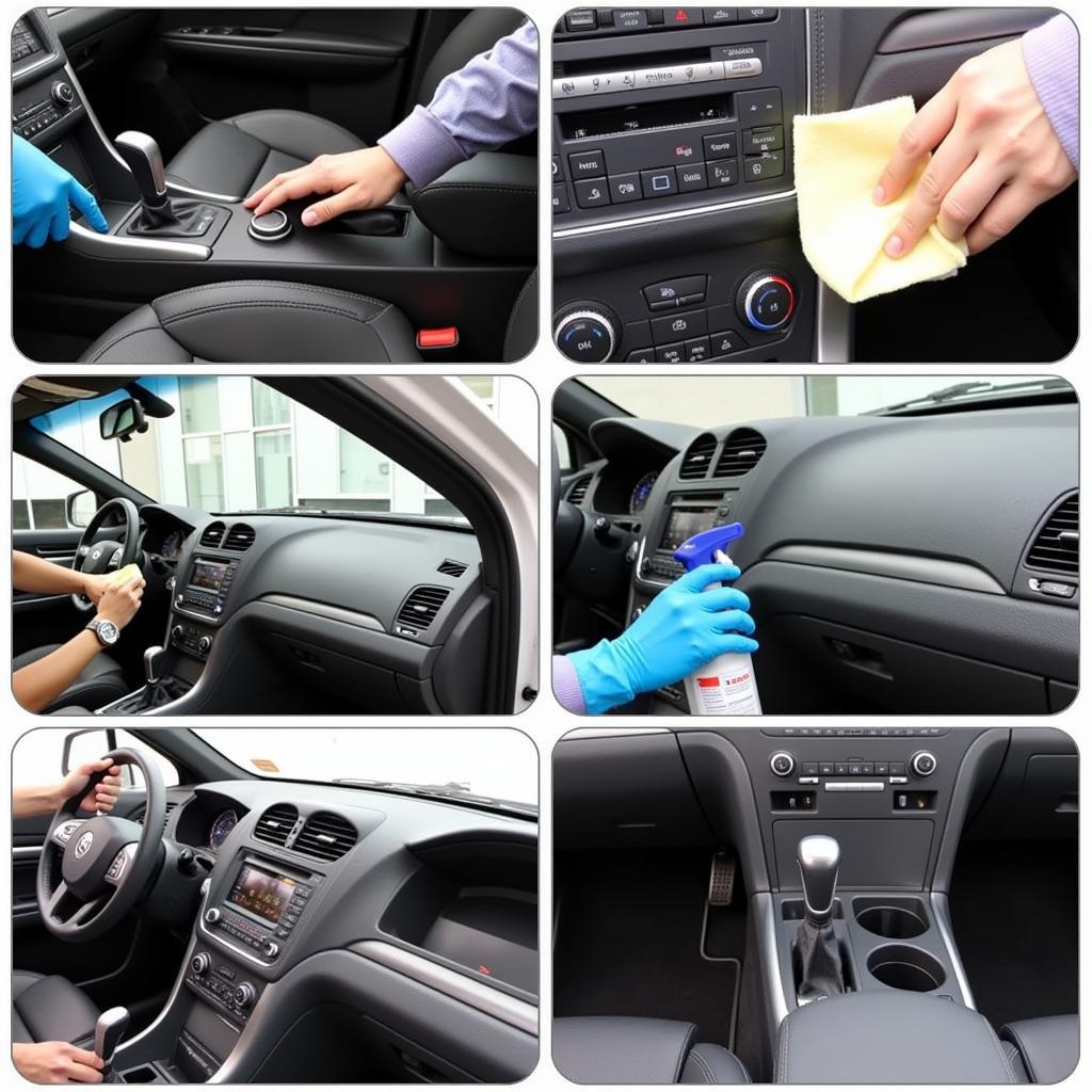 Car Interior Detailing Process: Cleaning and Protection