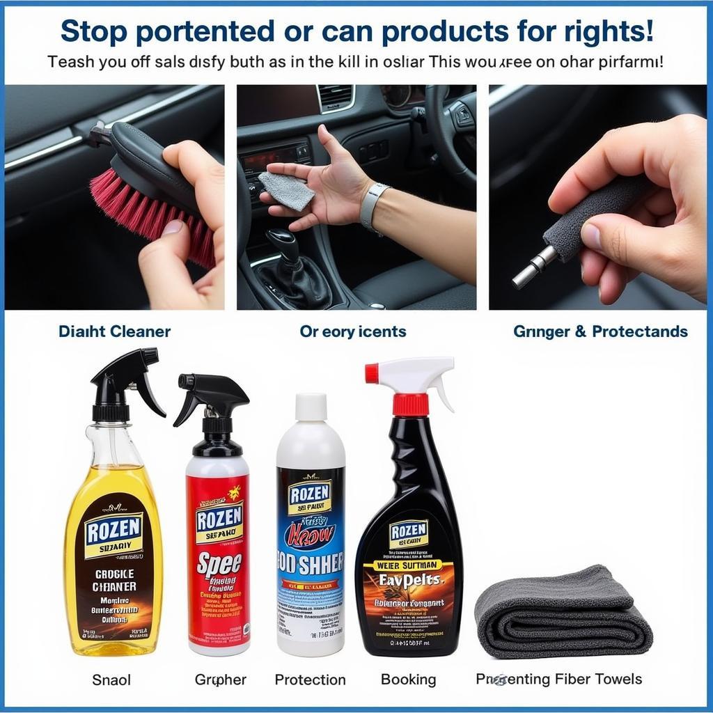 Car Interior Detailing Products Array