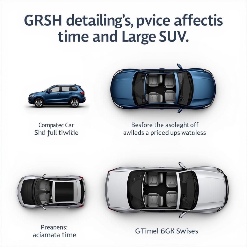 Car Interior Detailing Size Comparison: Compact vs. SUV