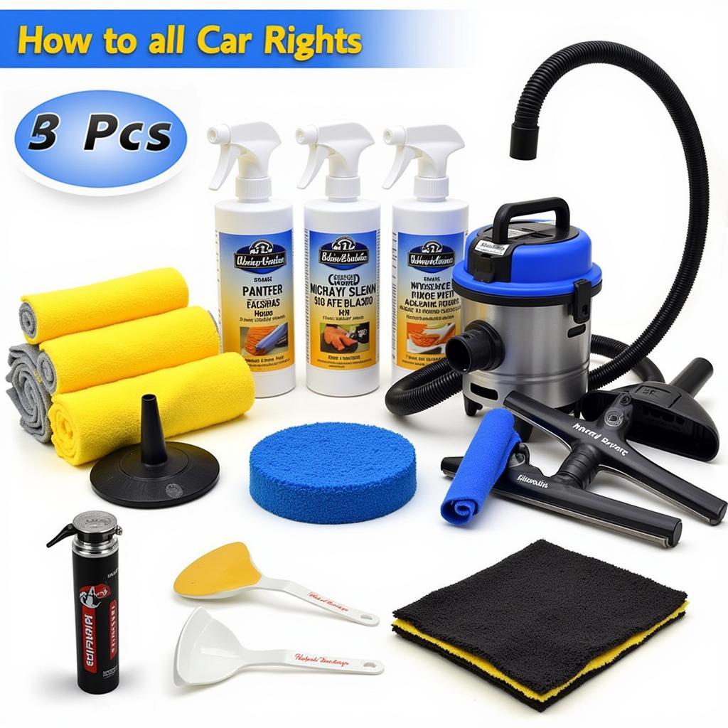 Essential Car Interior Detailing Supplies