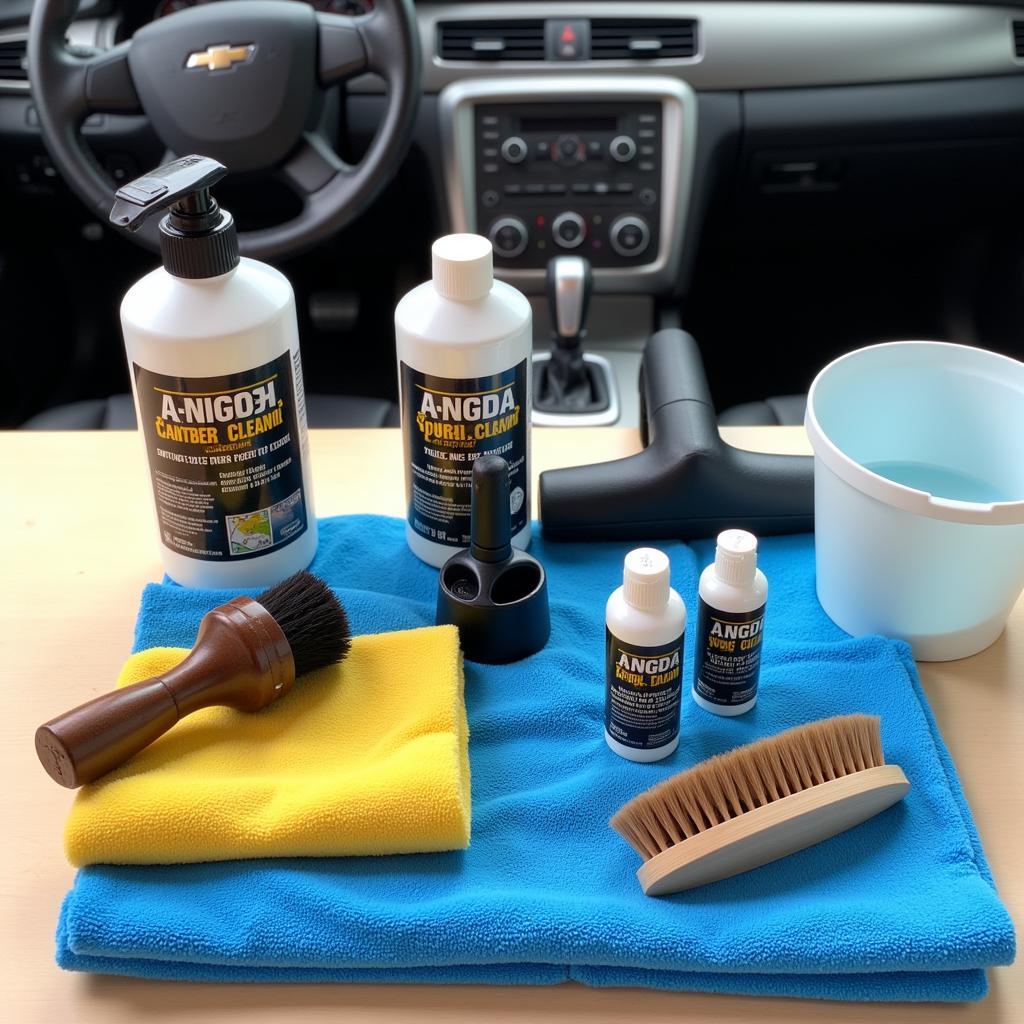 Car Interior Detailing Supplies