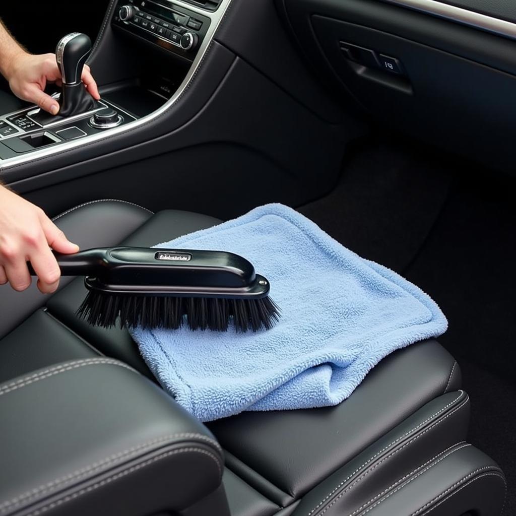 Deep Cleaning and Conditioning a Car Interior in the UK