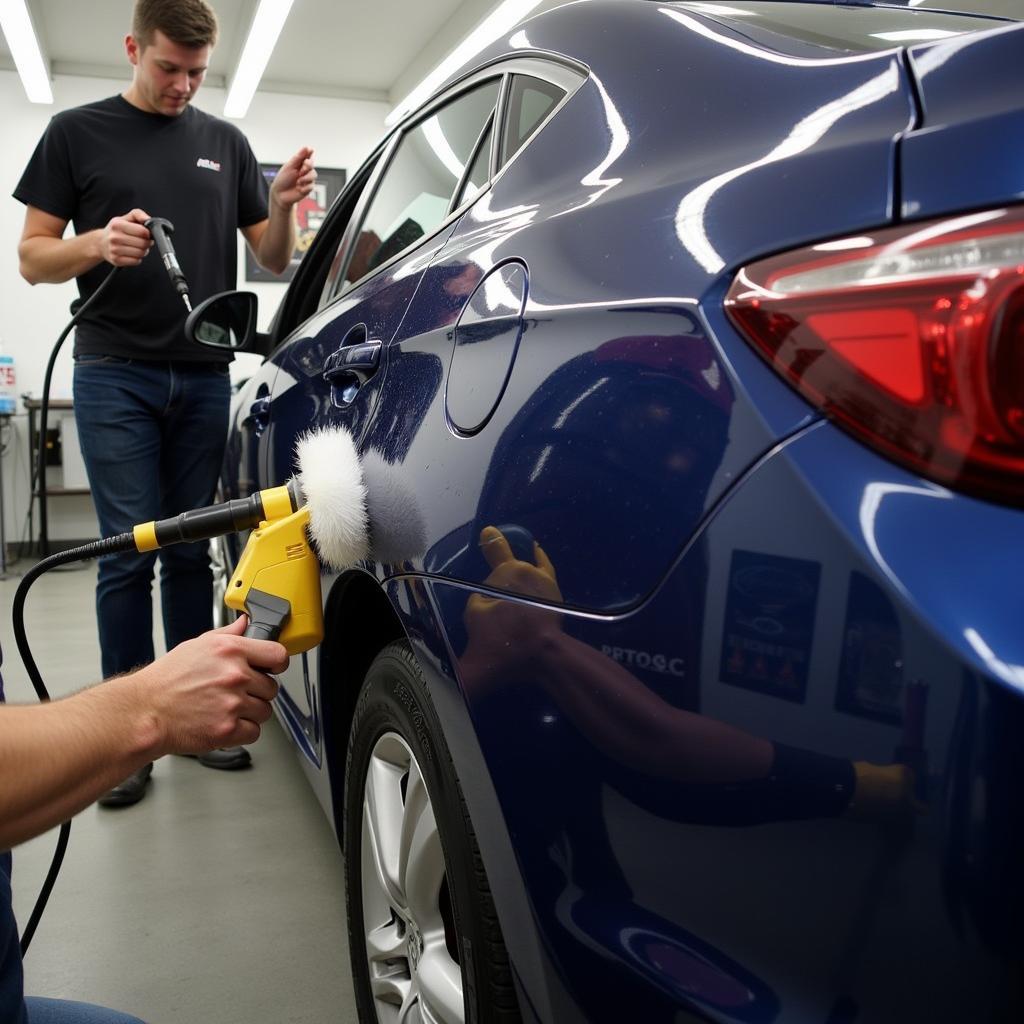 Paint Correction Process in South Vancouver