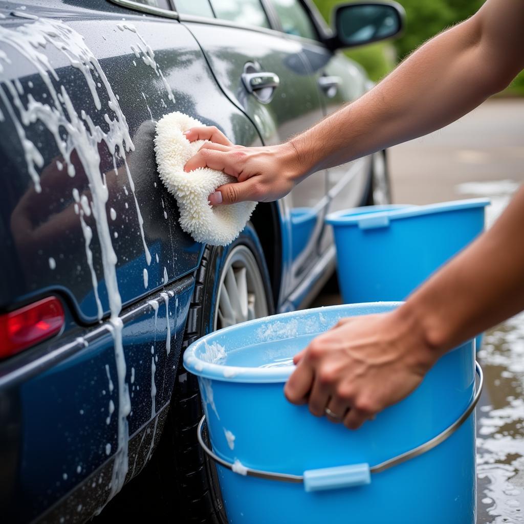 Car Paint Detailing: Thorough Washing Process