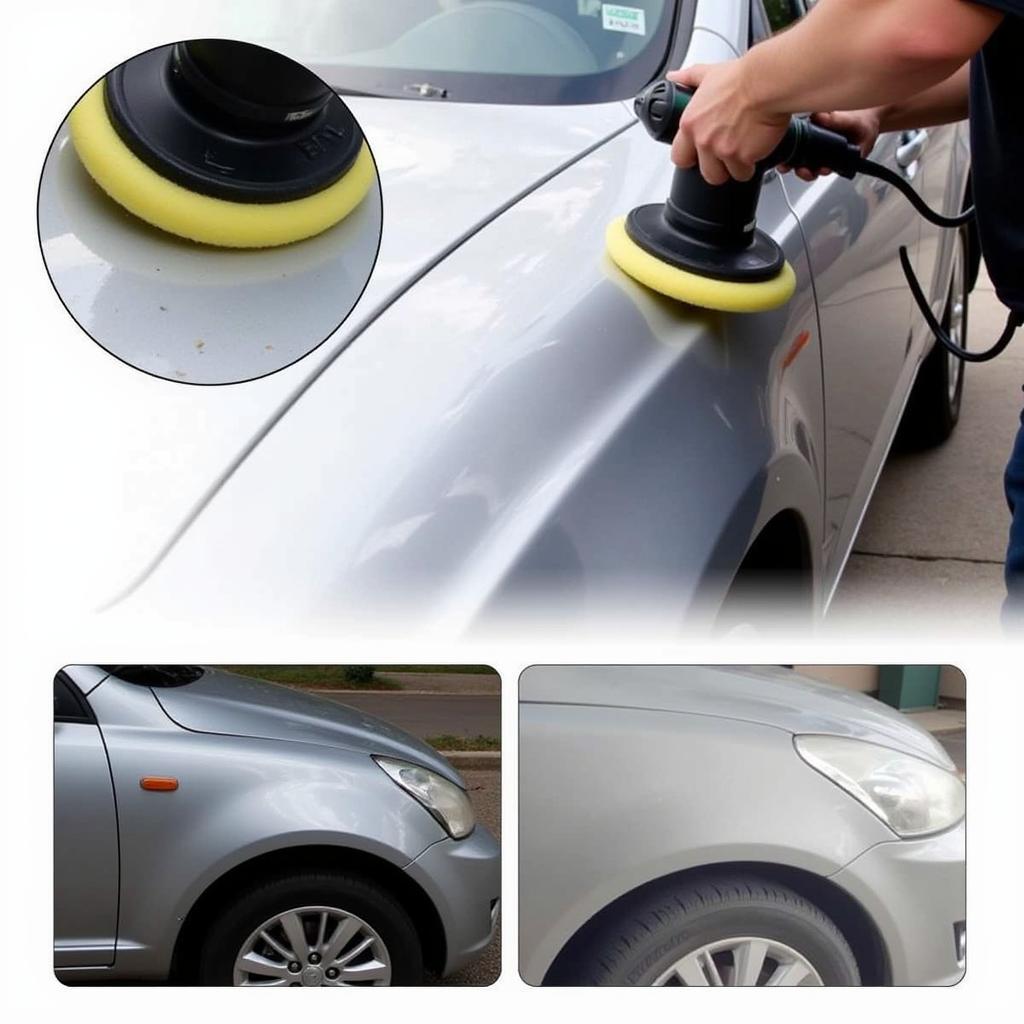 Car Paint Polishing Process