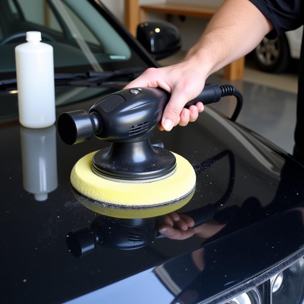 Car Polishing Process for a Showroom Shine