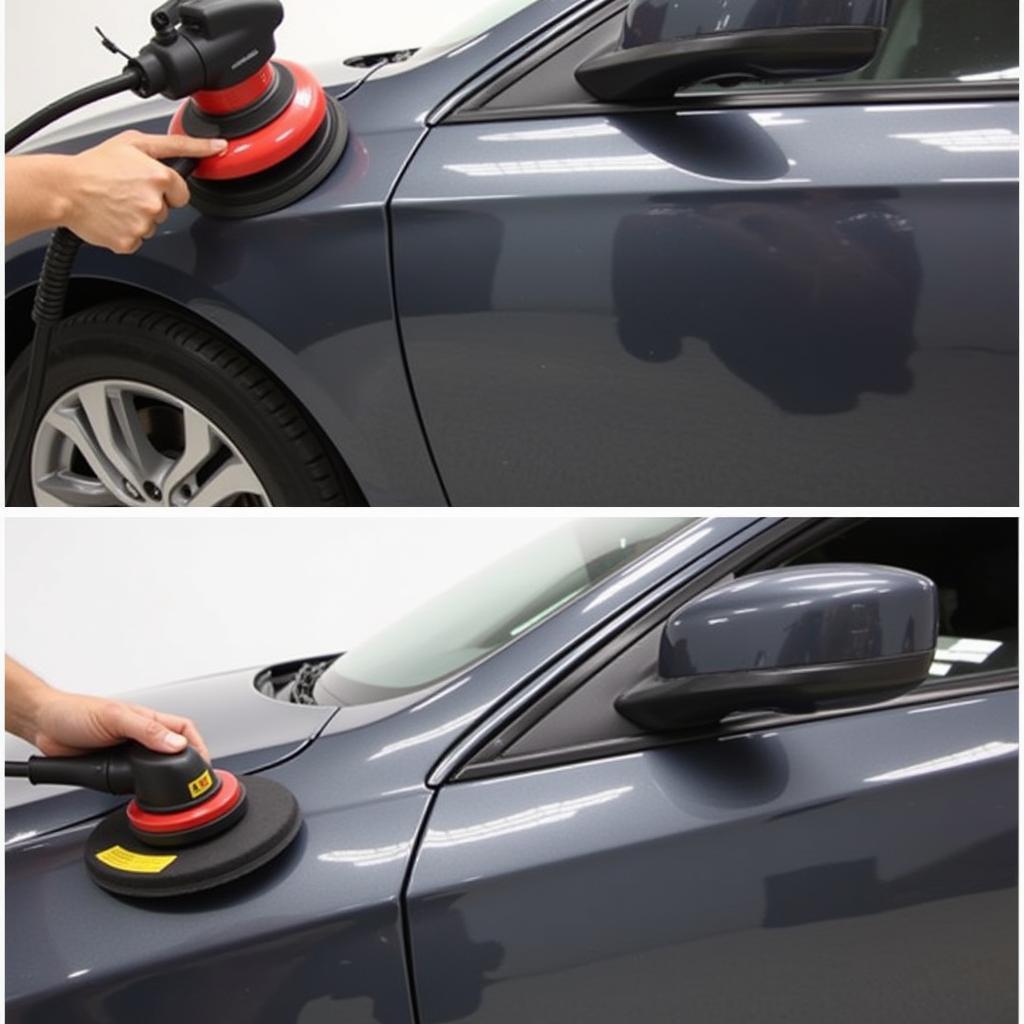 Car Polishing Techniques Demonstrated