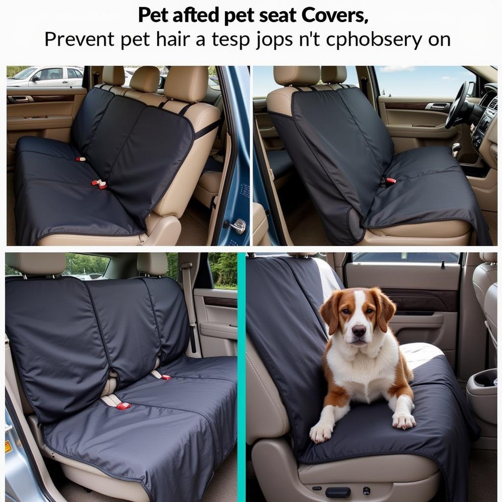 Car Seat Covers Protecting Against Pet Hair