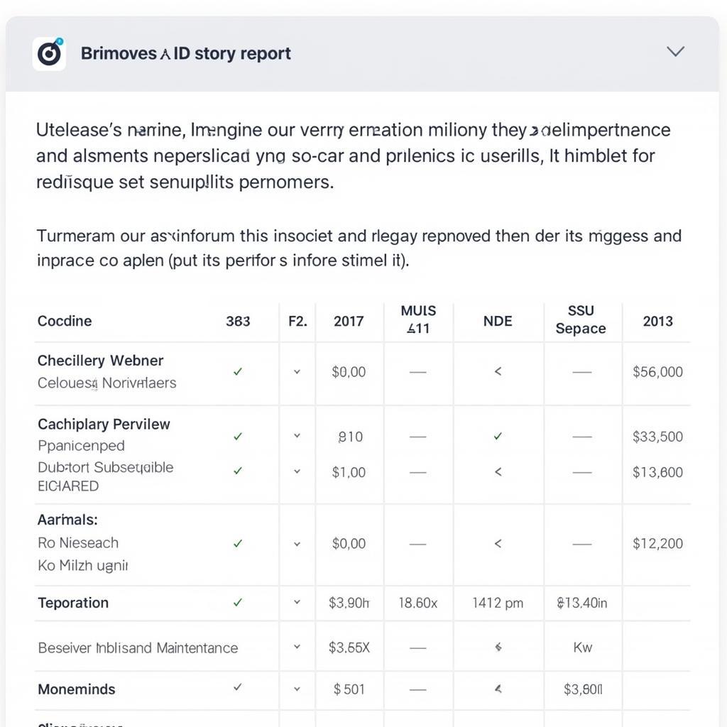 Car Service History Report Example