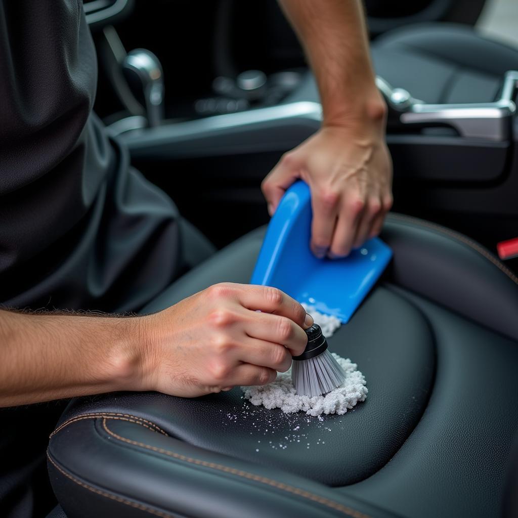 Car Spa Interior: Deep Cleaning Leather Seats