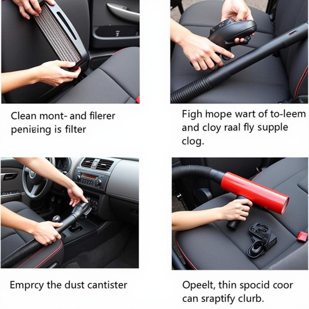 Maintaining your Car Vacuum for Optimal Performance