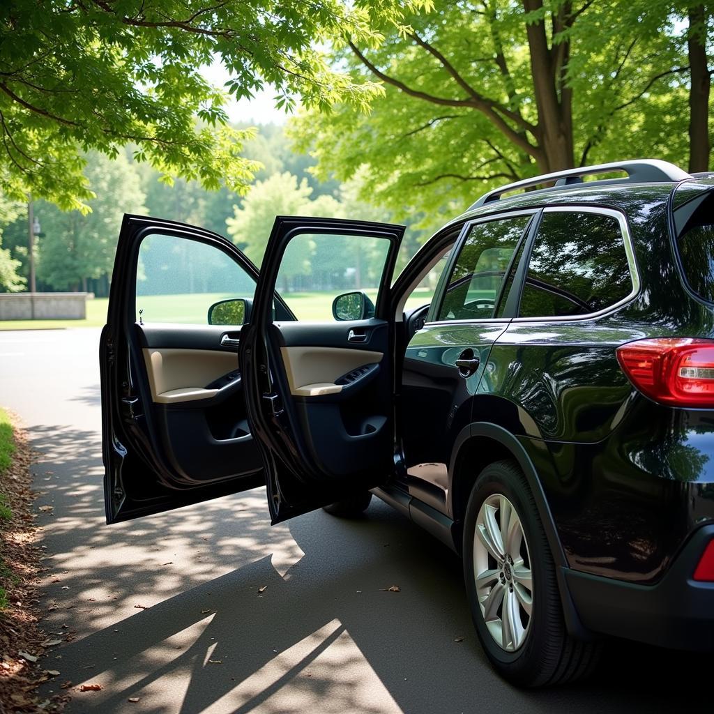 Ventilating a Car to Remove Chemical Odors