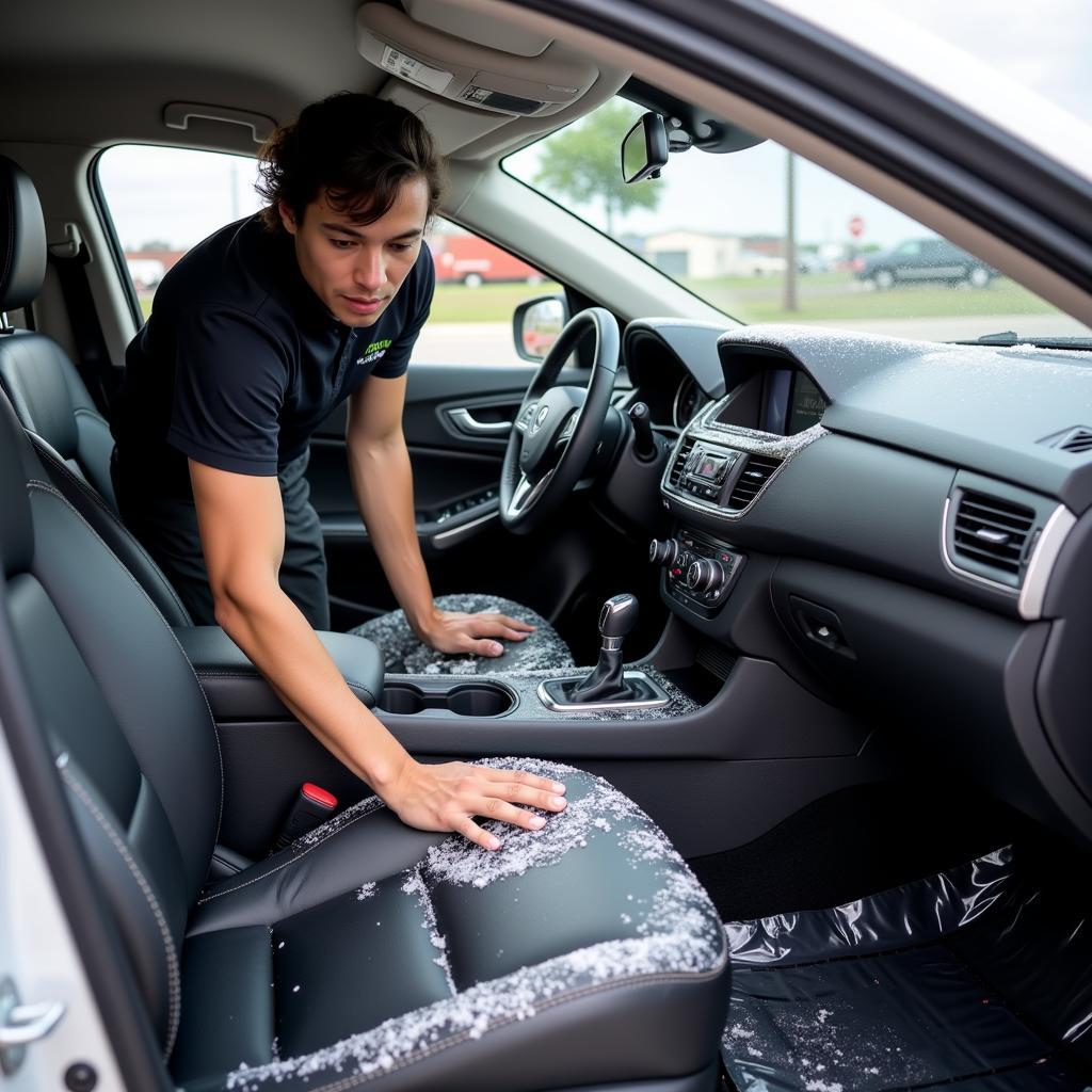 Thorough Interior Car Detailing in Tulsa