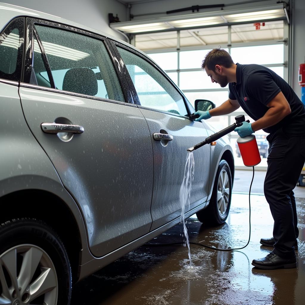 Exterior Car Wash Detailing Calgary NW