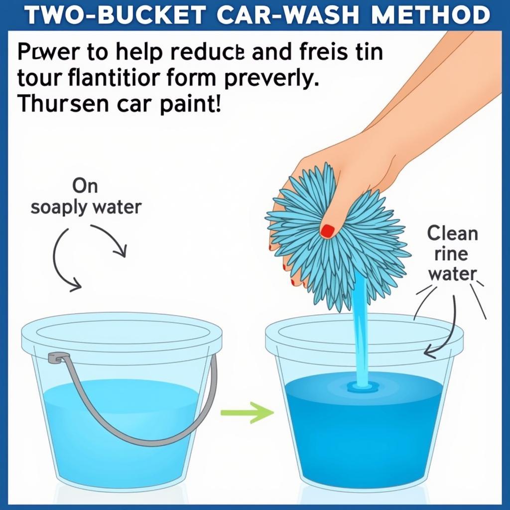 Car Wash Two Bucket Method