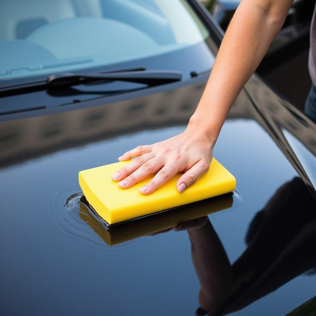 Applying Car Wax for Long-Lasting Shine and Protection